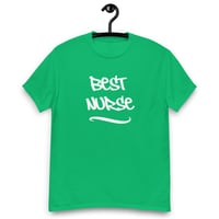 Image 5 of Unisex classic tee, Best Nurse T-Shirt | Nurse Appreciation Graphic Tee
