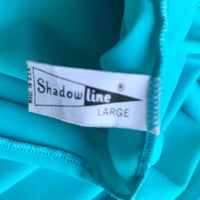 Image 11 of Shadowline Teal Lace Nightgown Large