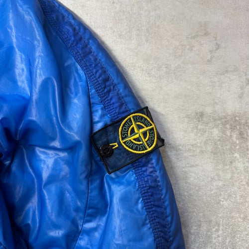 Image of AW 2007 Stone Island Mesh Badge Goose Down Jacket, size small