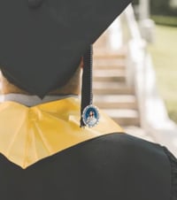 Image 2 of Graduation Cap Charm