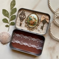 Image 3 of LA FLOR (FLORAL) TRINKET TINS