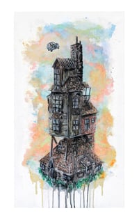 The Burrow 15x24 Signed Art Print
