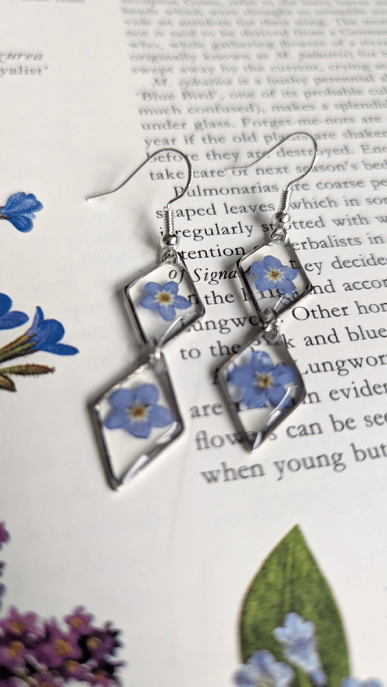 Image of Forget-me-not Earrings