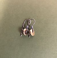 Image 3 of Brass Button Earrings