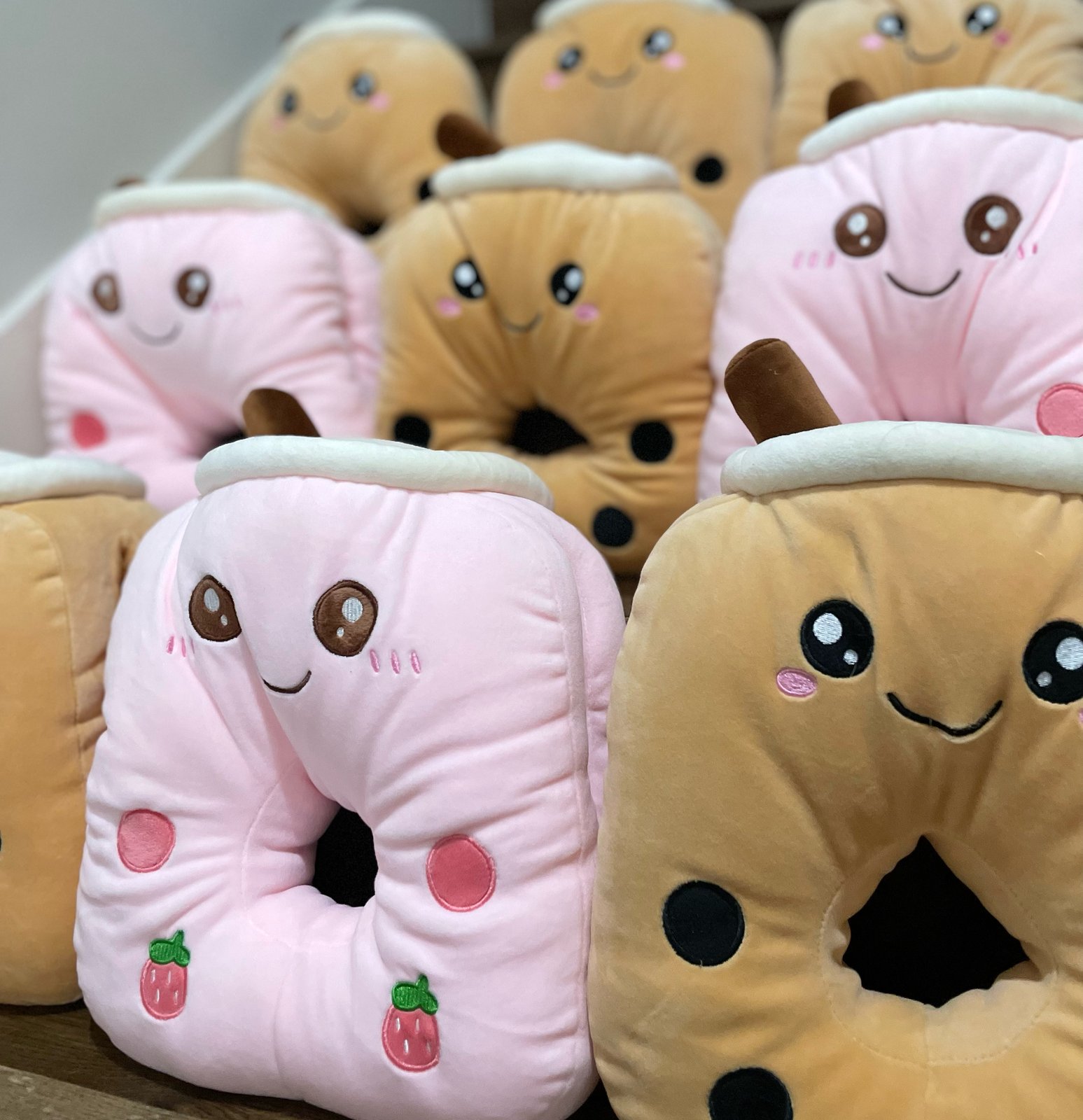 Kawaii Donut Plush Pillow