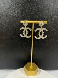 Image 1 of Luxury CC earrings 
