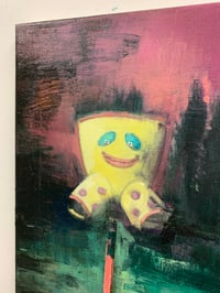 Image 4 of Painting / maleri / "ISLANDS BRYGGE – Malerdrømme og Tankestreger – HF Sønderbro"