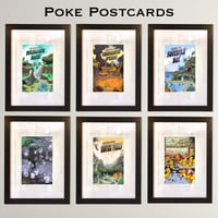 Poke Postcard Style 11”x17” Prints