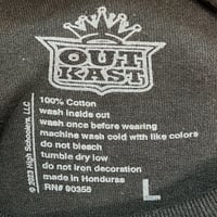 Image 6 of OUTKAST rocker boyfriend black t-shirt