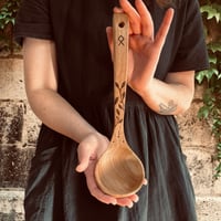 Image of 10.5” Wooden Ladle