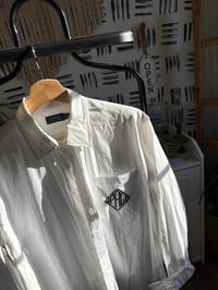 Image 2 of Ralph Lauren crisp white tunic button up