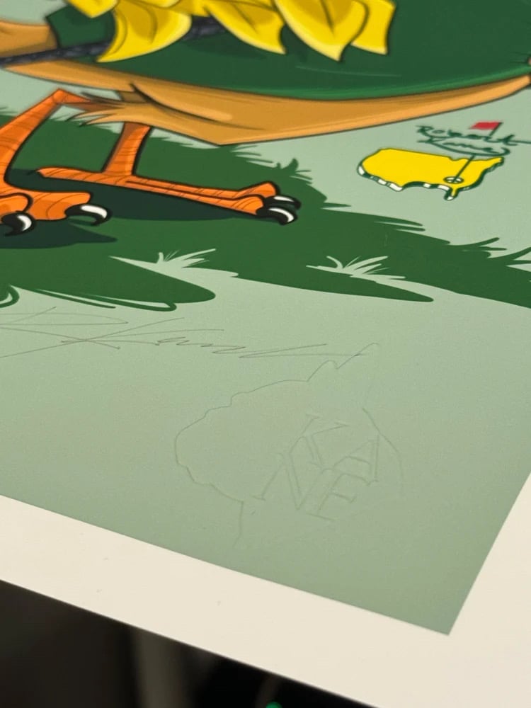 Image of masters birdie 8x10