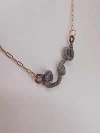 Image 8 of Handspun Wirecore Scribble Necklace (You Choose!)