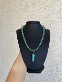 Image 1 of Ocean Quartz Necklace 
