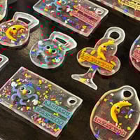 Image 2 of LIBRARY TATTOO KEYCHAIN