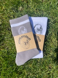 Image 4 of Skull Logo Socks