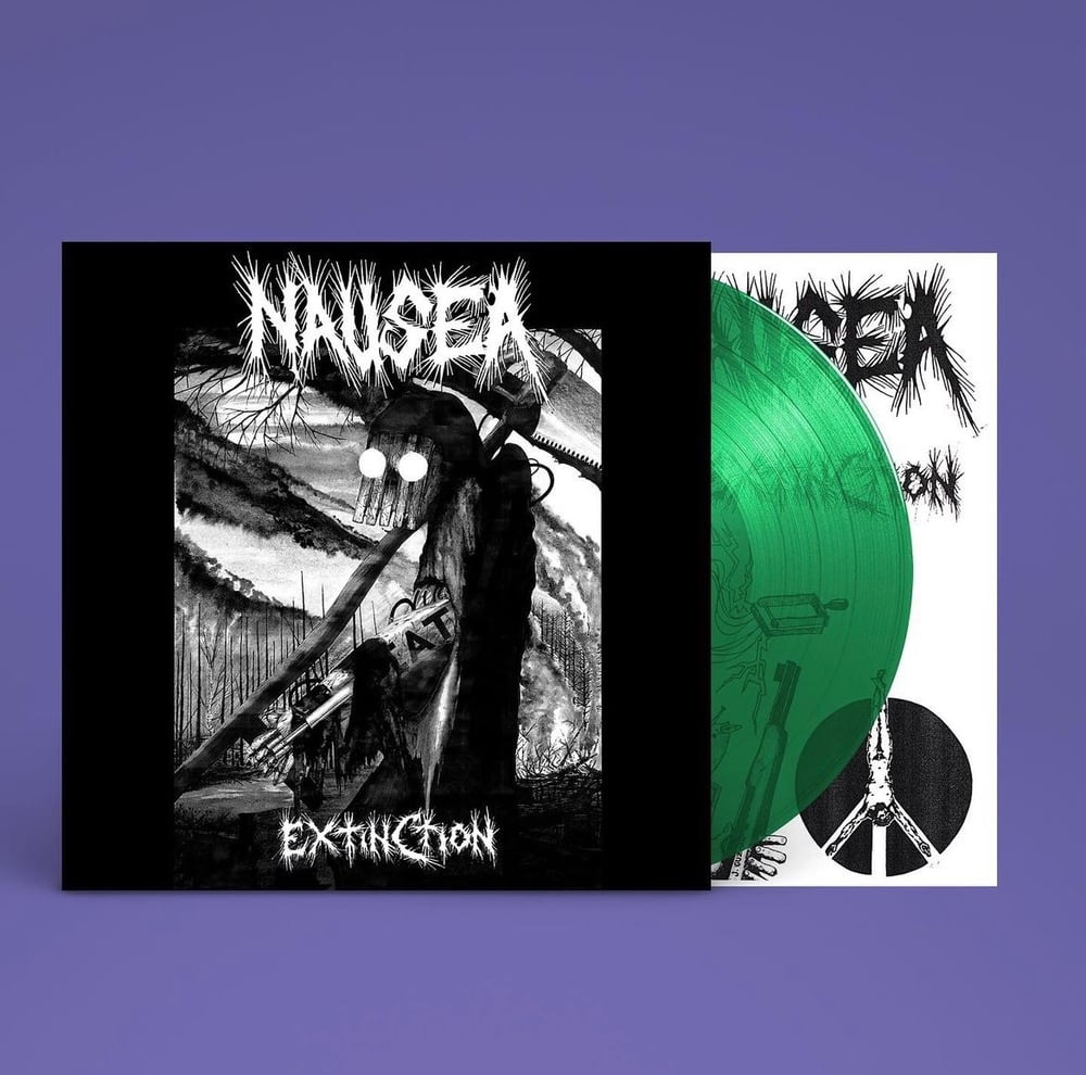 Nausea - "Extinction" LP (Finnish Import)