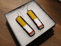 Image 1 of Cigarette Earrings