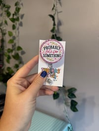 Probs late for something.