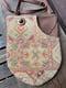 Image of Americana Tapestry Zippertop Purse With Crossbody Strap