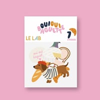 Image 1 of Stickers holographiques Oui-oui Baguette en collab avec Le Lab