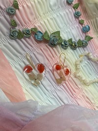 Image 1 of Resin petal hearts 