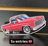red C10 decal 
