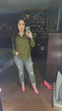 Image 7 of Amanda High Rise Straight Jean