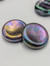 Image 4 of Pre-order Custom Crystallized Titanium Button Dish/3S Etched 