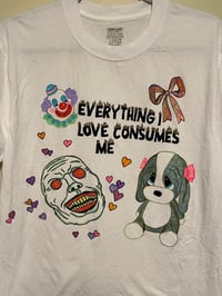 Image 2 of everything I love consumes me size medium