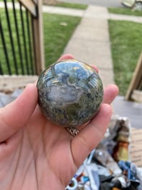 Image 1 of Moss Agate Sphere