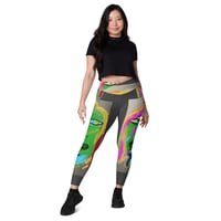 Image 3 of ToNY CaMM "Her" Crossover leggings with pockets