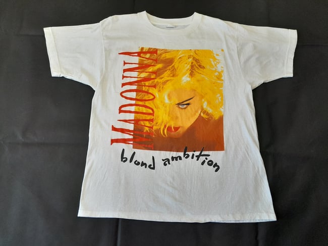 1990 Madonna Tour T-Shirt