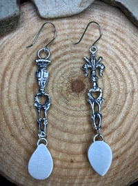 Image 4 of SOLD - Vesuvianite Earrings 