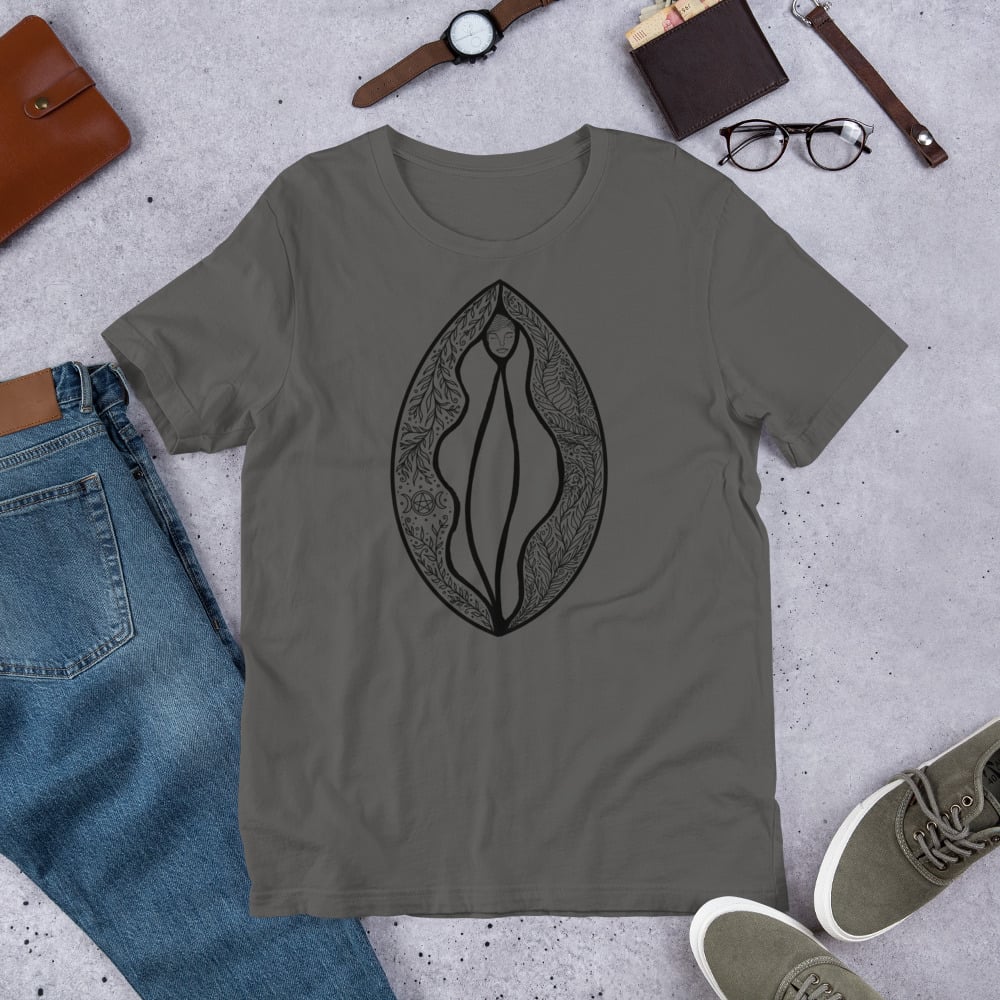 Image of Goddess Yoni Tshirt