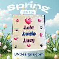 Image of Custom dog bag