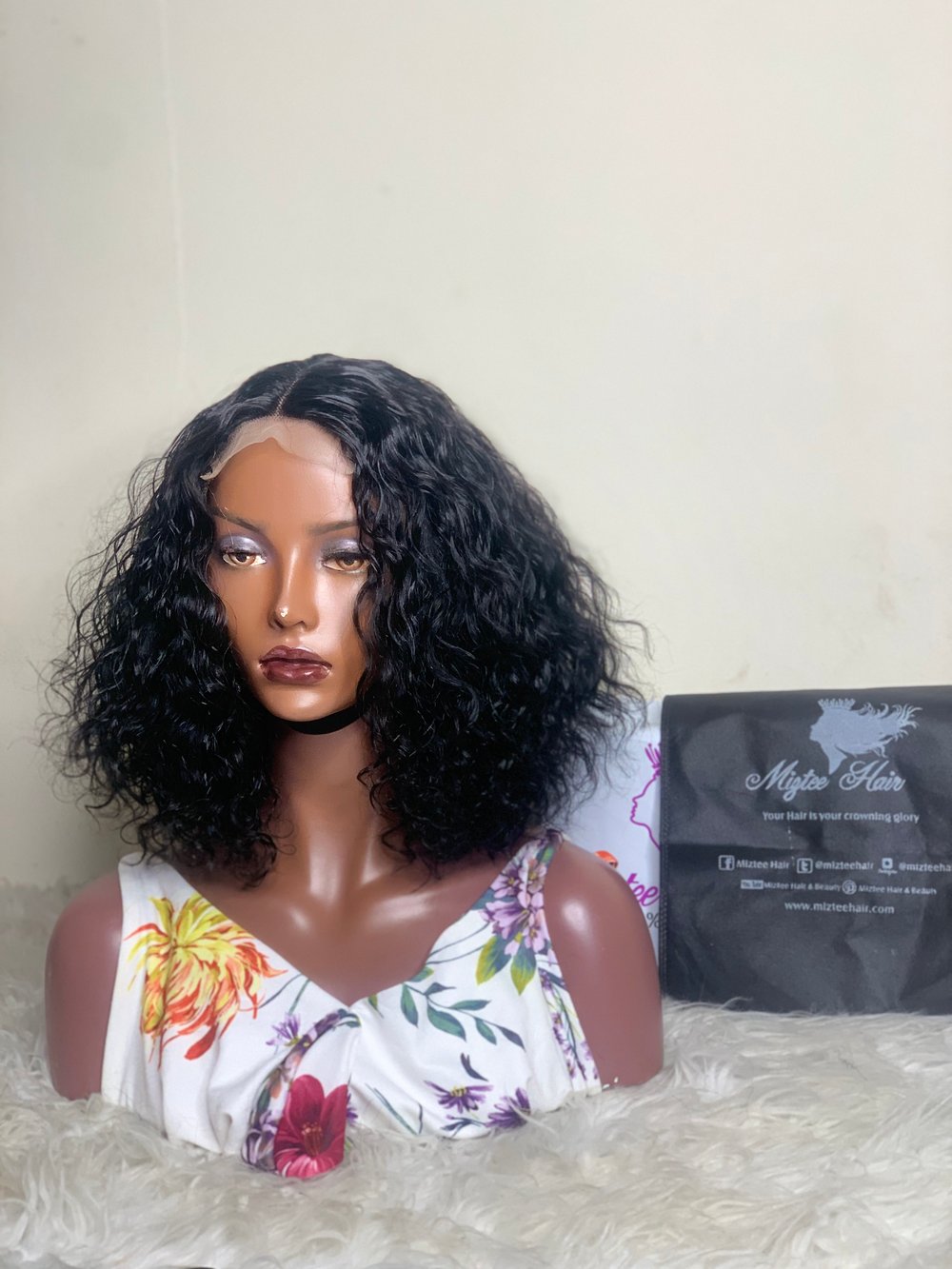 Image of Water Wave Lace Closure Bob Wigs