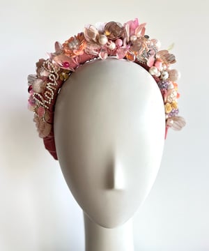 Image of Pink bejewelled headband  SD