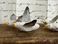 Image 2 of Spun cotton seagull ornaments