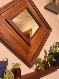 Image 13 of Diamond Shaped Rimu Mirror