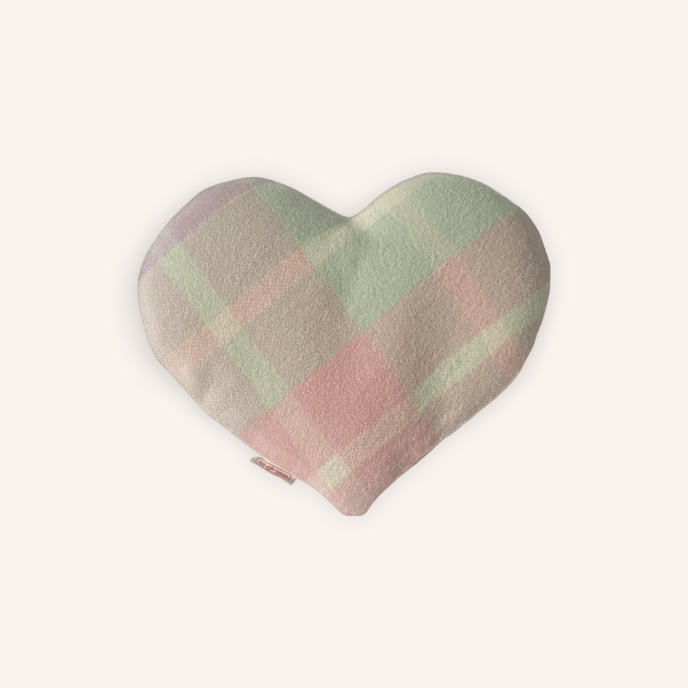 Image of Wheat Pack - Heart shaped Pink, Purple & Green