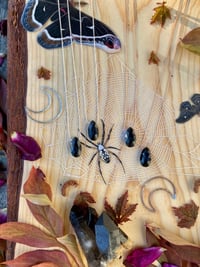 Image 1 of ✨WHOLESALE✨ Simple Rainbow Obsidian Gem Drop Necklace