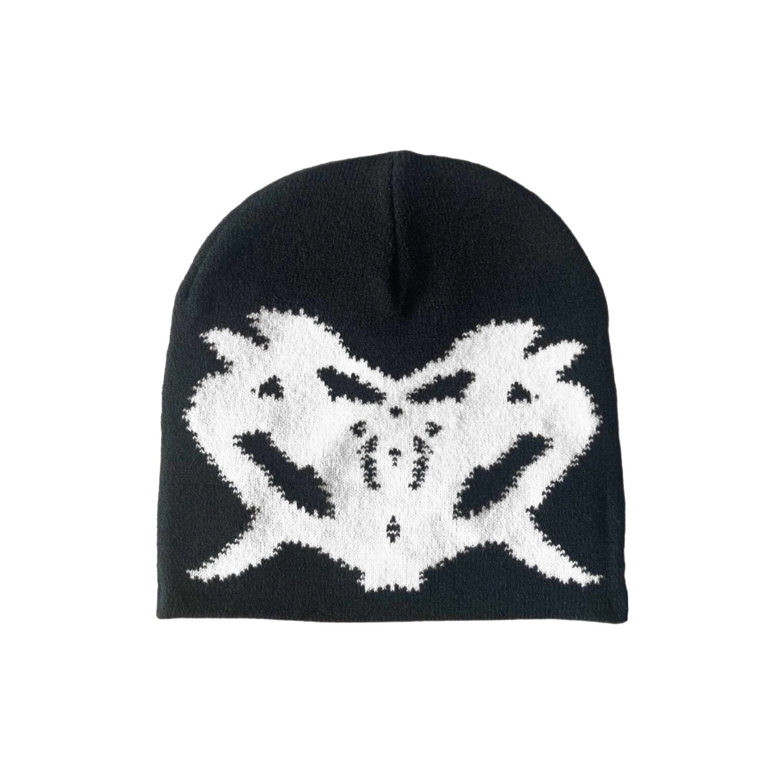 Black “Divine Hearts” Beanie | VULT