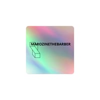 Image 2 of MAROZINETHEBARBER Holographic stickers