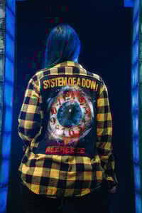 Image 5 of System of a Down Flannel/Crop Top Set