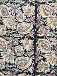 Image 3 of kalamkari fleurs et feuilles