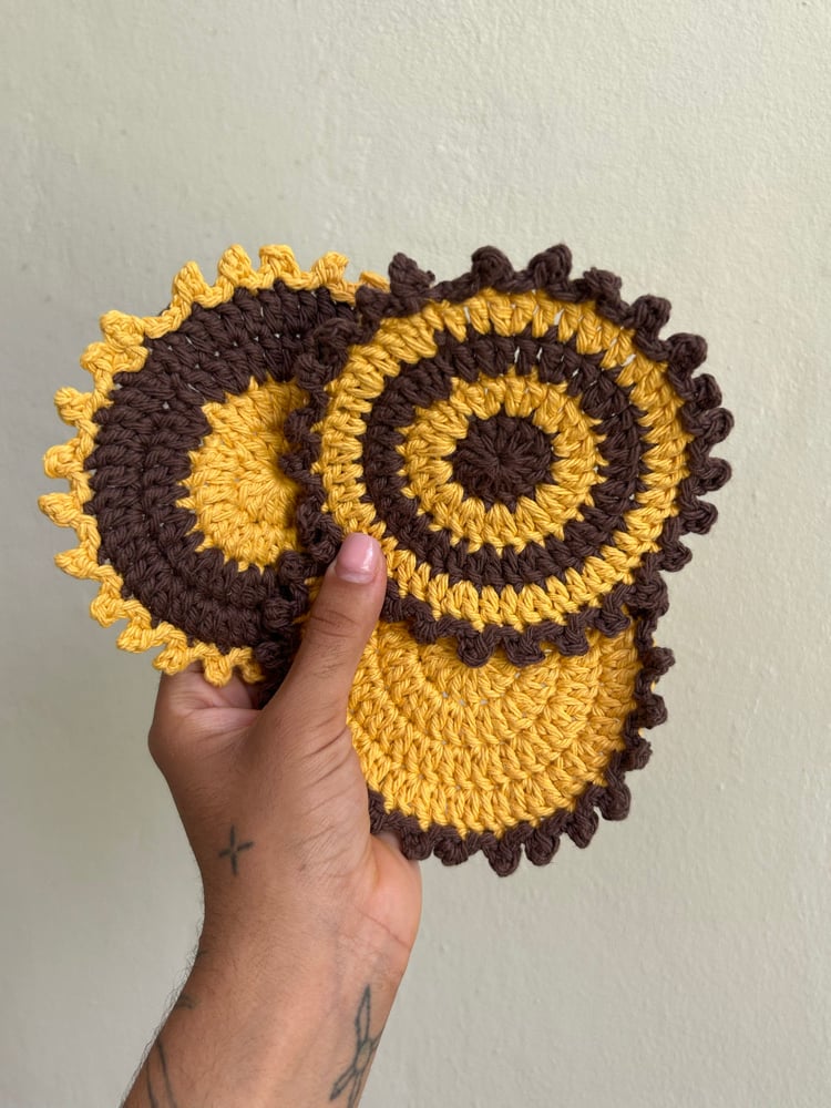 Image of ✧Honey Bee Coaster Set