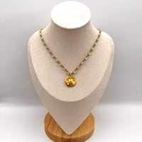 Image 2 of Solid Gold Turtle Necklace