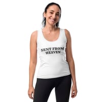 Image 1 of Women/Girls EARTH ANGEL Sublimation Cut & Sew Tank Top