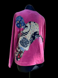 Image 1 of XL Miss Moo Pink Pullover